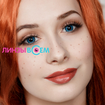 Цветные линзы EOS Fay Blue Фото