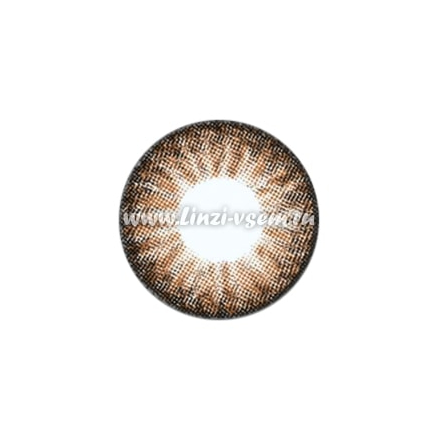 Цветные линзы EOS Crystal Brown Фото 3