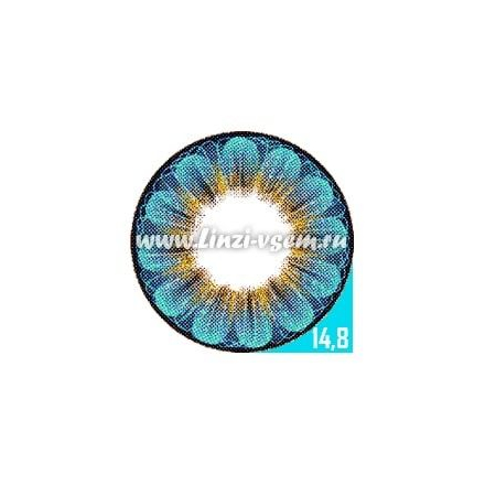 Цветные линзы EOS Daisy 3T Blue Фото 3